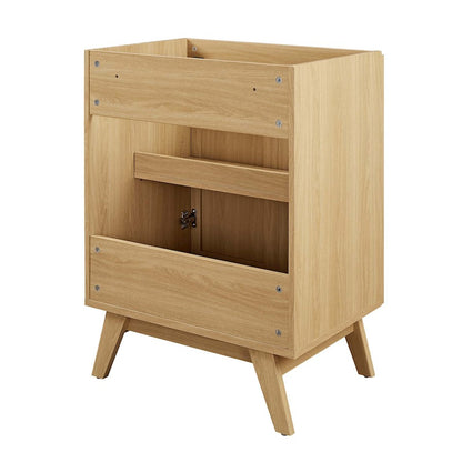 Modway Soma 24" Bathroom Vanity Cabinet, Oak