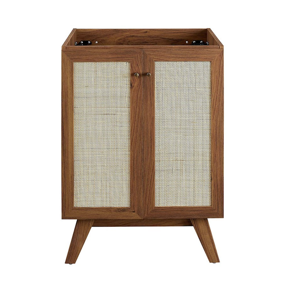 Modway Soma 24" Bathroom Vanity Cabinet, Walnut