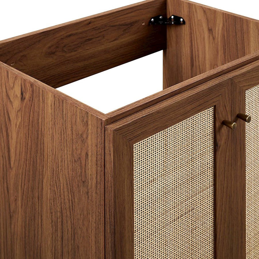 Modway Soma 24" Bathroom Vanity Cabinet, Walnut