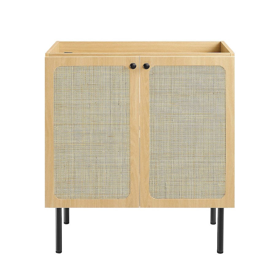 Modway Chaucer 30" Bathroom Vanity Cabinet, Oak