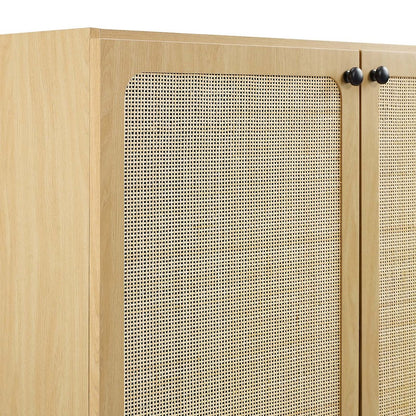Modway Chaucer 36" Bathroom Vanity Cabinet, Oak