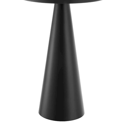 Modway Maren Round Side Table, Black