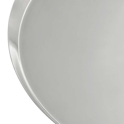 Modway Maren Round Side Table, Nickel