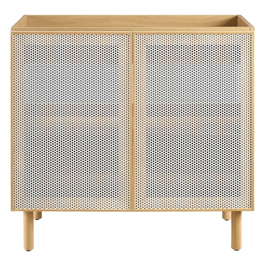 Modway Calla 36" Bathroom Vanity Cabinet, Oak