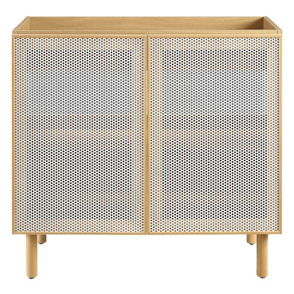 Modway Calla 36" Bathroom Vanity Cabinet, Oak