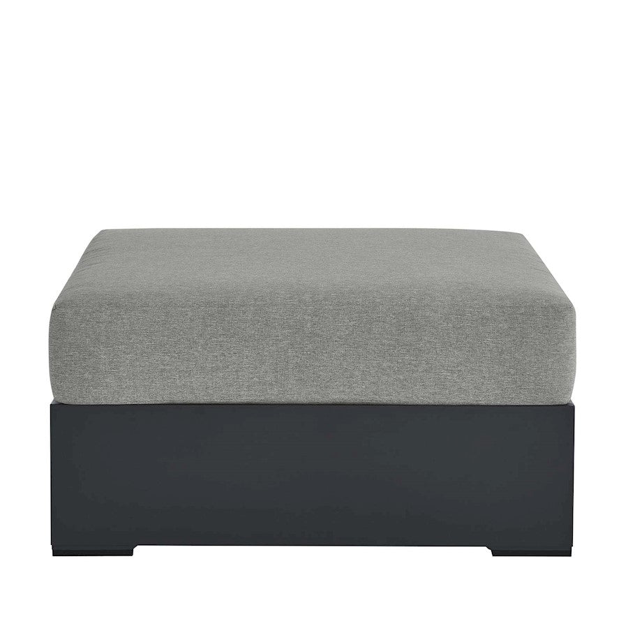Modway Tahoe Outdoor Ottoman, Gray - EEI-6627-GRY-GRY