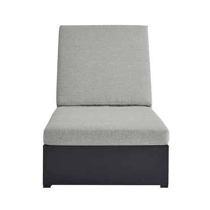 Modway Tahoe Outdoor Lounge Chair, Gray