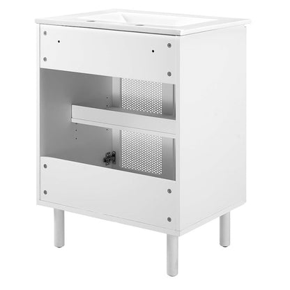 Modway Calla 24" Bathroom Vanity, White