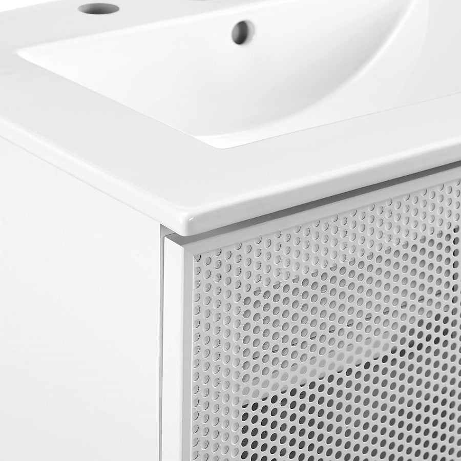 Modway Calla 24" Bathroom Vanity, White