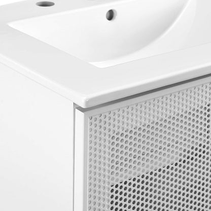 Modway Calla 24" Bathroom Vanity, White