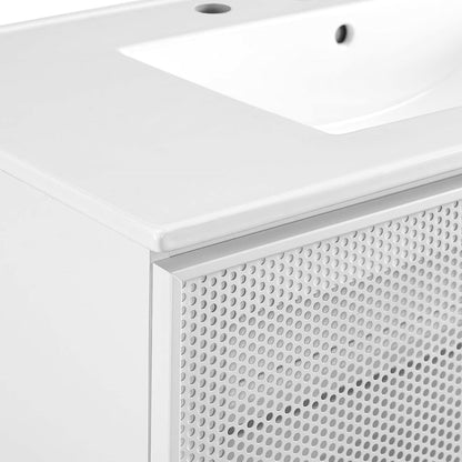 Modway Calla 36" Bathroom Vanity, White