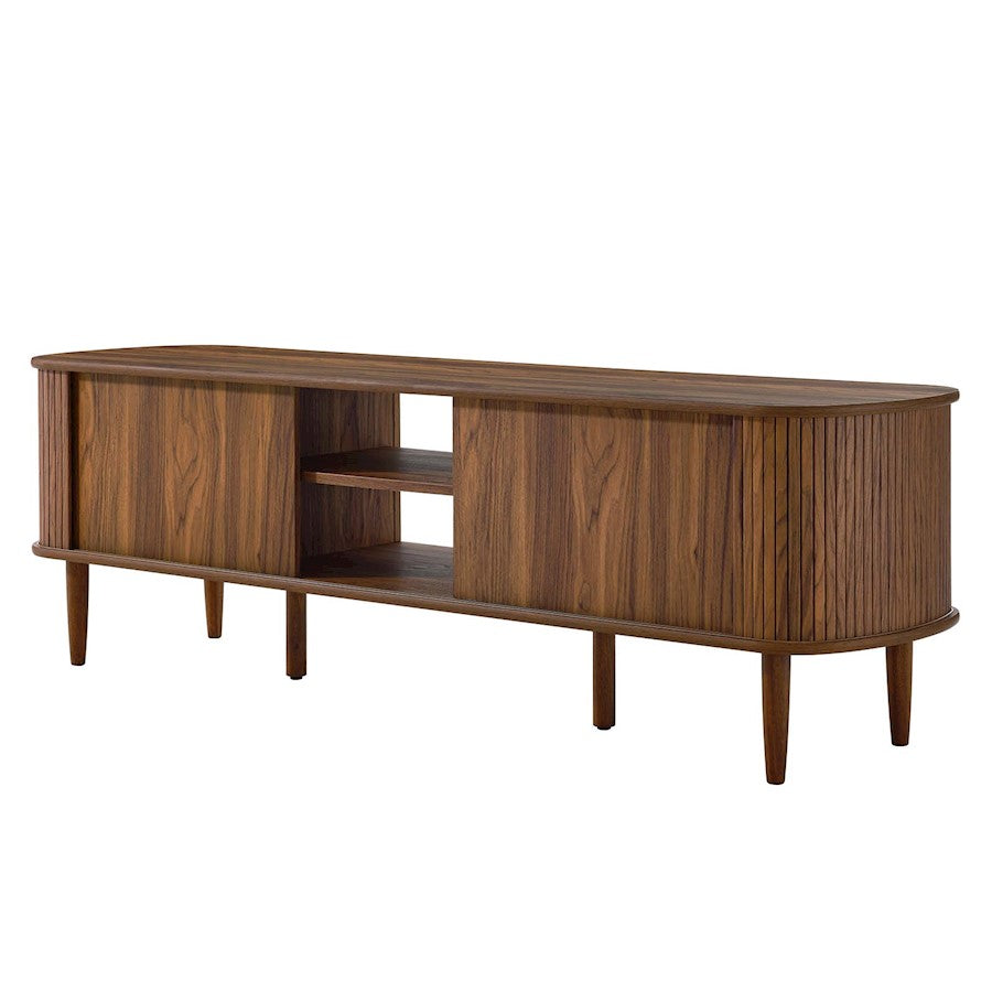 Modway Contour 63" TV Stand, Walnut