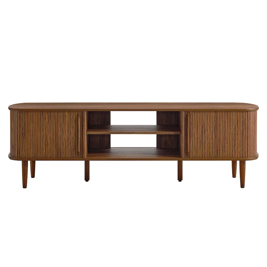 Modway Contour 63" TV Stand, Walnut