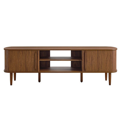 Modway Contour 63" TV Stand, Walnut