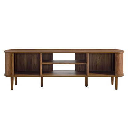 Modway Contour 63" TV Stand, Walnut