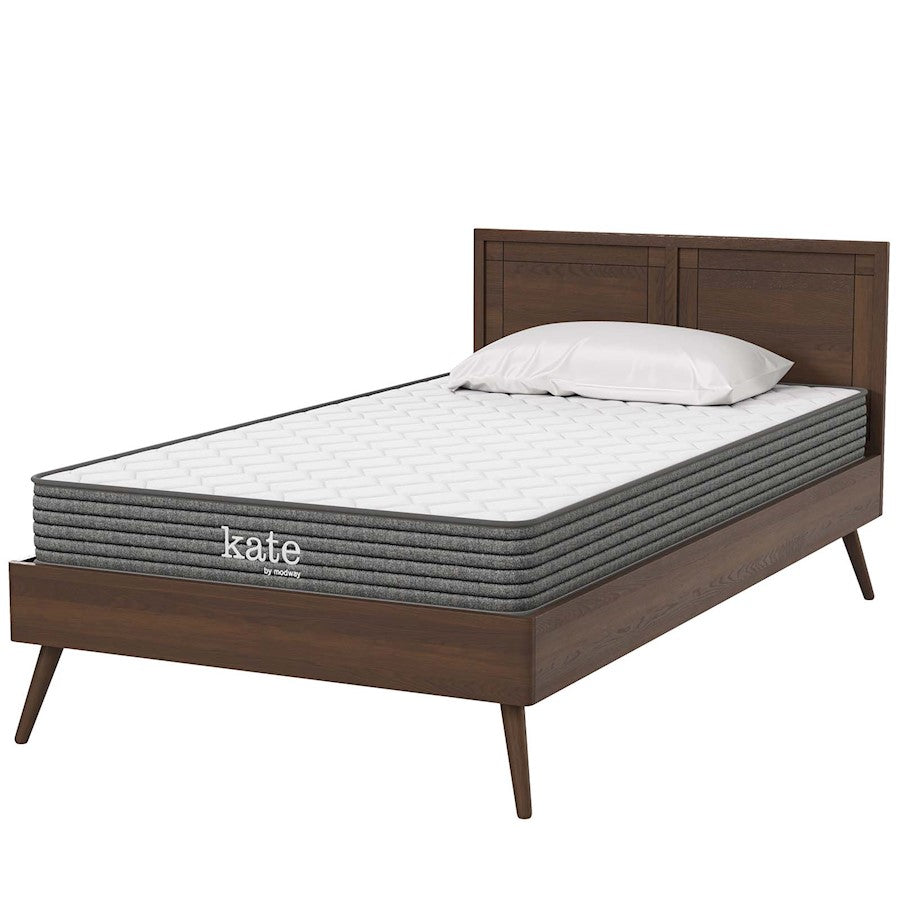 Modway Kate 6" Narrow Twin Mattress, White - MOD-7097-WHI