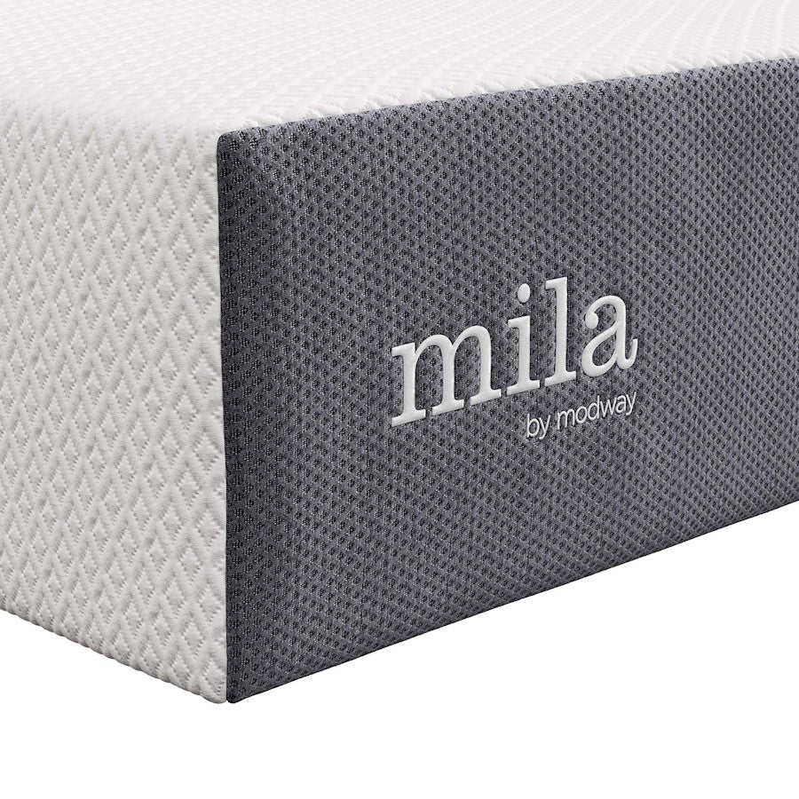 Modway Mila 12" Full Mattress, White