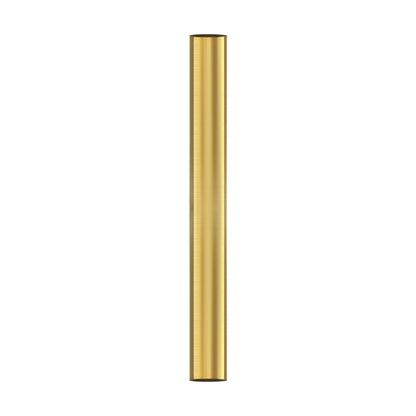 Matthews Fan Company Matthews-Gerbar 10in Down Rod | Brushed Brass Metal | Ceiling Fan Extension for High Ceilings | 1 x 10 in | Model 10DR-BRBR