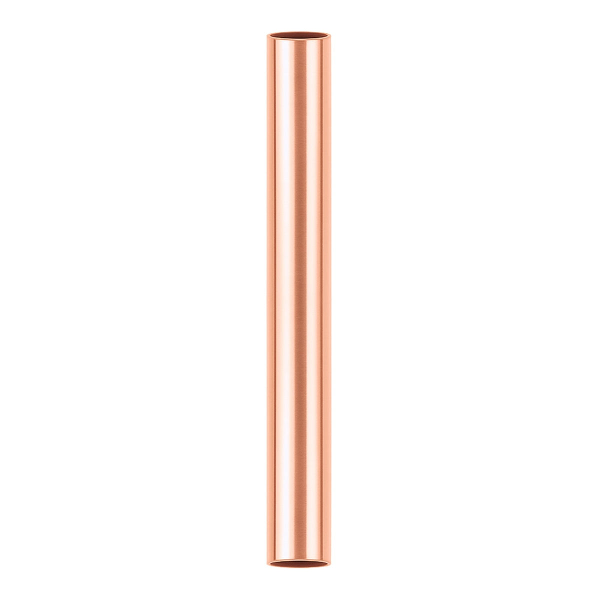 Matthews Fan Company Matthews-Gerbar 10in Down Rod | Polished Copper Metal | Ceiling Fan Extension for High Ceilings | D 1 x H 10 in | Model 10DR-CP