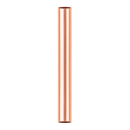 Matthews Fan Company Matthews-Gerbar 10in Down Rod | Polished Copper Metal | Ceiling Fan Extension for High Ceilings | D 1 x H 10 in | Model 10DR-CP