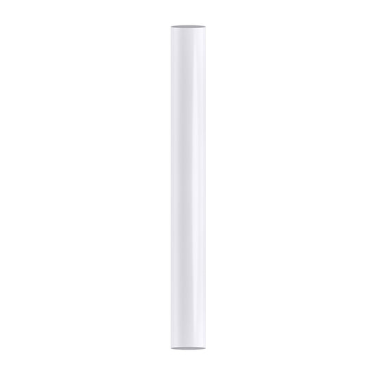 Matthews Fan Company Matthews-Gerbar 10in Down Rod | Gloss White Metal | Ceiling Fan Extension for High Ceilings | 0.75 x 10 in | Model 10DR-WH