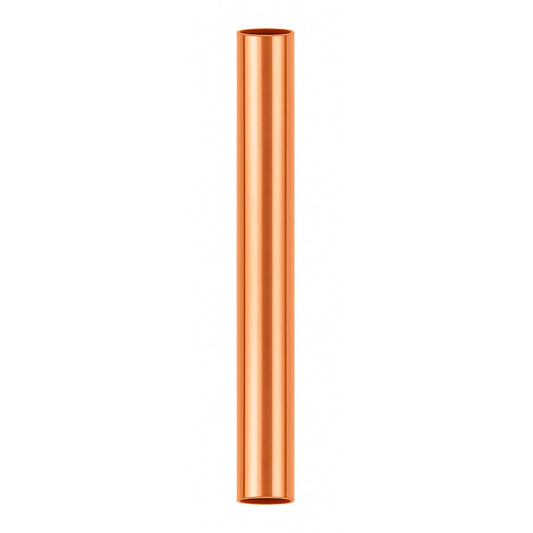 Matthews Fan Company Matthews-Gerbar 20in Down Rod | Brushed Copper Metal | Ceiling Fan Extension for Vaulted Ceilings | Model 20DR-BRCP
