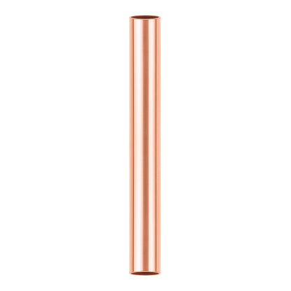Matthews Fan Company Matthews-Gerbar 20in Down Rod | Polished Copper Metal | Ceiling Fan Extension for Vaulted Ceilings | 0.75 x 20 in | Model 20DR-CP