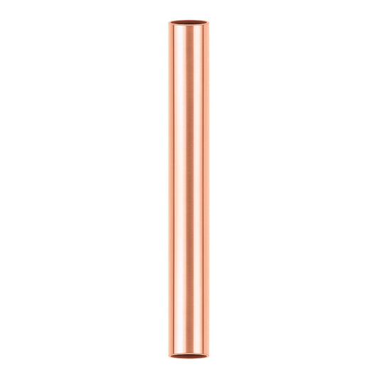 Matthews Fan Company Matthews-Gerbar 20in Down Rod | Polished Copper Metal | Ceiling Fan Extension for Vaulted Ceilings | 0.75 x 20 in | Model 20DR-CP