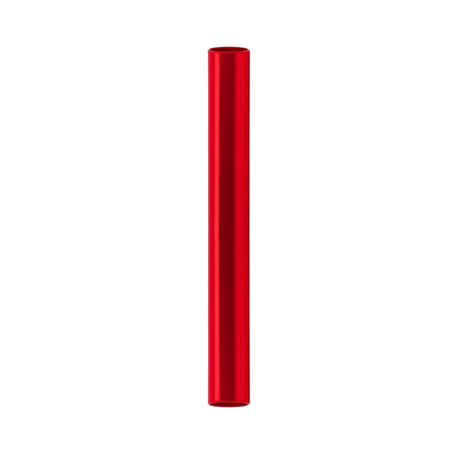 Matthews Fans 20in Rubi Steel Downrod | Ceiling Fan Accessory for High Ceilings | 0.75in Diameter, Field Cuttable | Model 20DR-RED