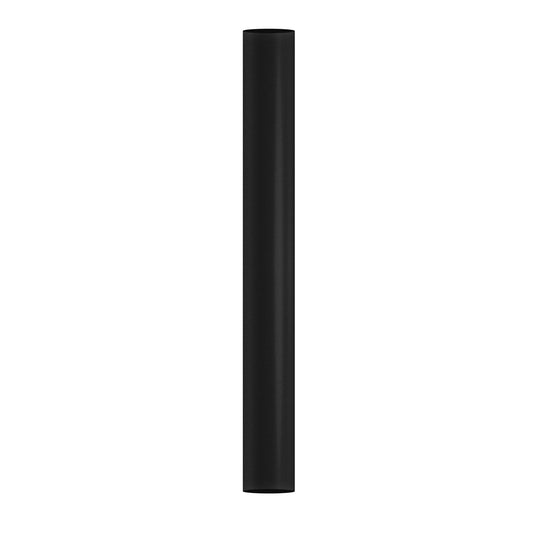 Matthews Fan Company Matthews-Gerbar 30in Down Rod | Matte Black Metal | Ceiling Fan Extension for Vaulted Ceilings | 1 x 30 in | Model 30DR-BK