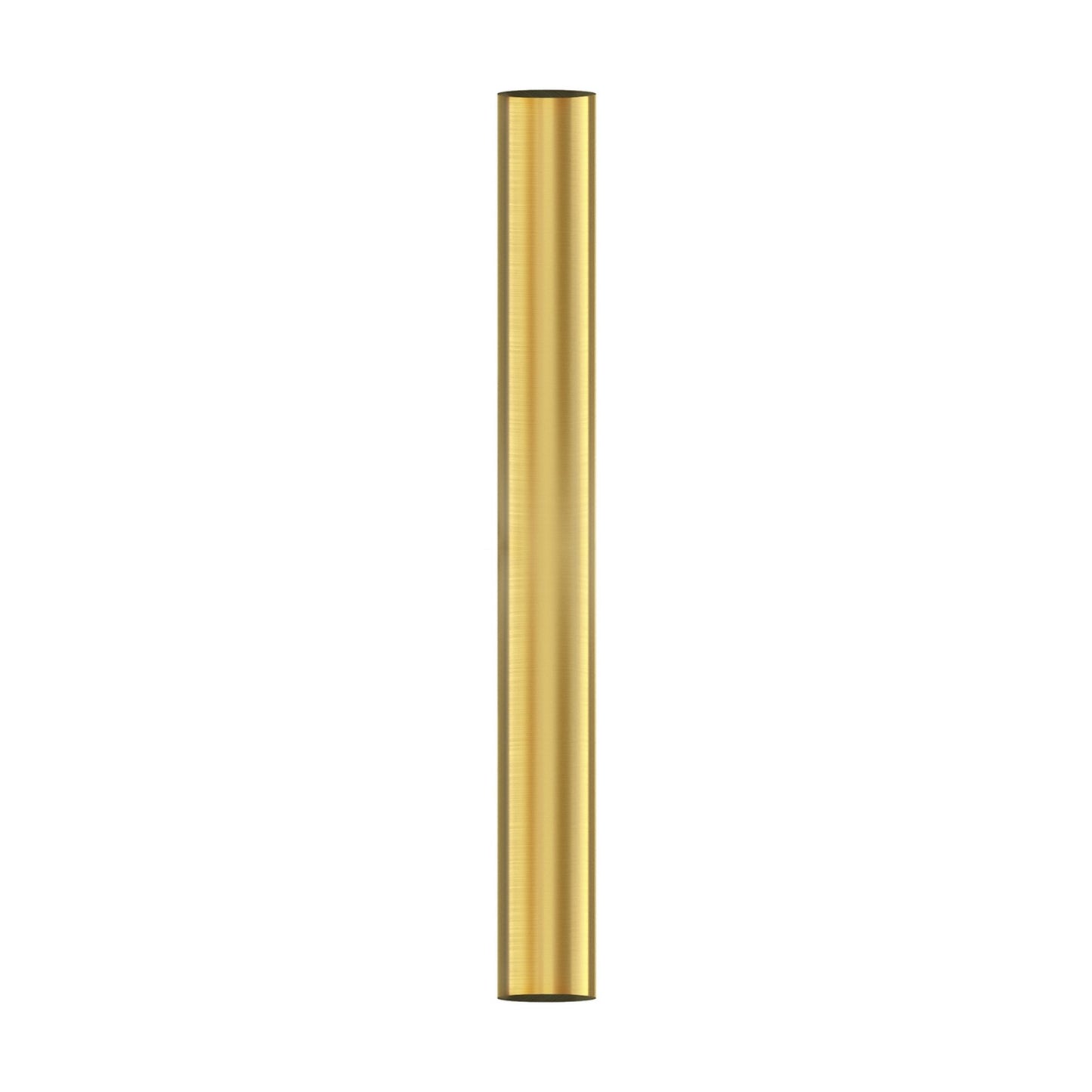 Matthews Fan Company Gerbar 30in Down Rod | Brushed Brass Metal | Ceiling Fan Extension for High Ceilings | 0.75 x 30 in | Model 30DR-BRBR