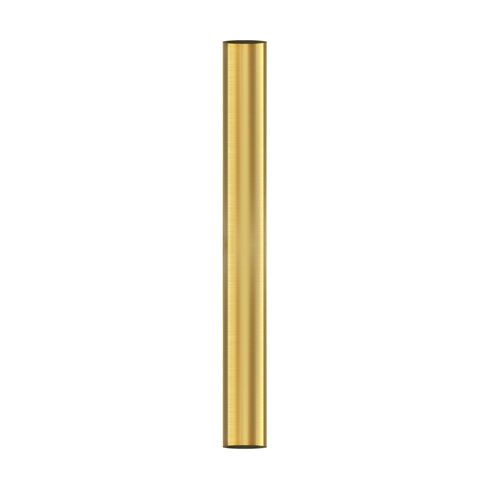 Matthews Fan Company Gerbar 30in Down Rod | Brushed Brass Metal | Ceiling Fan Extension for High Ceilings | 0.75 x 30 in | Model 30DR-BRBR
