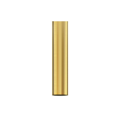 Matthews Fan Company Matthews-Gerbar 5in Down Rod | Brushed Brass Metal | Ceiling Fan Accessory for Bianca & Jarold | 0.75 x 5 in | Model 5DR-BRBR