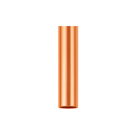 Matthews Fan Company Matthews-Gerbar 5in Down Rod | Brushed Copper Metal | Ceiling Fan Accessory for Bianca & Jarold | 0.75 x 5 in | Model 5DR-BRCP