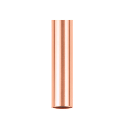 Matthews Fan Company Matthews-Gerbar 5in Down Rod | Polished Copper Metal | Ceiling Fan Accessory | D 1 x H 5 in | Model 5DR-CP