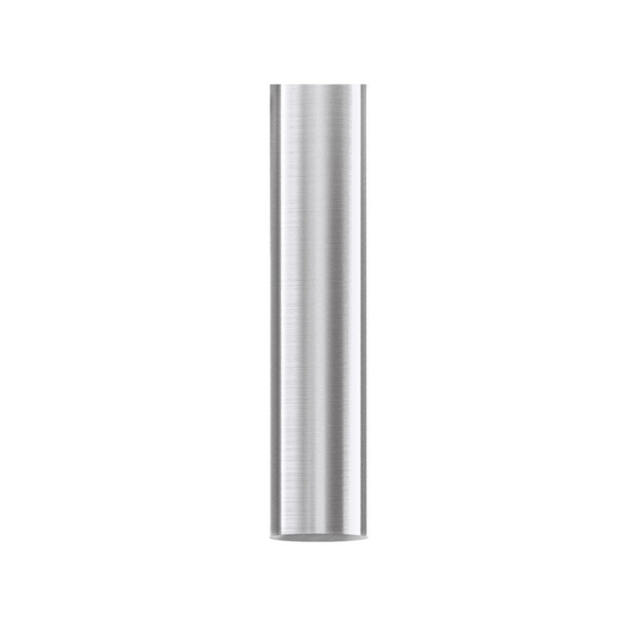 Matthews Fans 5in Downrod Coupling Cover | Brushed Nickel Steel | Ceiling Fan Accessory | 0.75 x 5 in | Model 5DR-ROT-BN