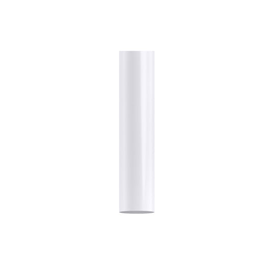 Matthews Fans Downrod 5in Coupling Cover | Gloss White Steel | Ceiling Fan Mounting Accessory | 5 x 0.75 in | Model 5DR-ROT-WH