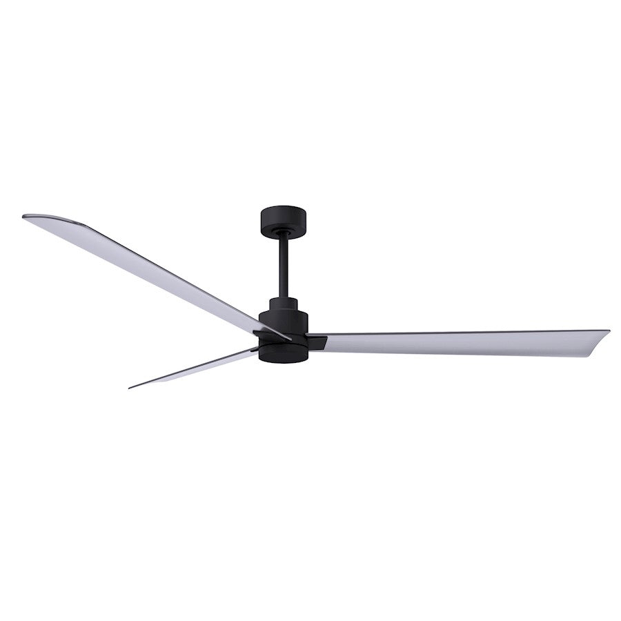 Matthews Fans Alessandra 72in 3-Blade Ceiling Fan | Transitional Textured Bronze and Walnut ABS | Great Room & Patio | Model AK-TB-WN-72