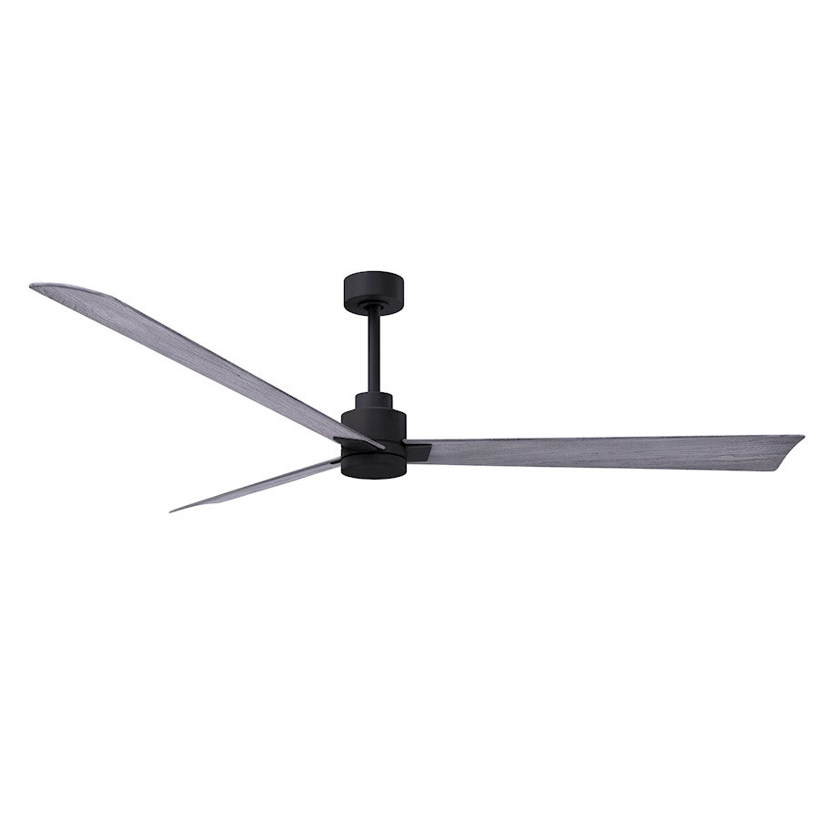 Matthews Fans Alessandra 72in 3-Blade Ceiling Fan | Transitional Textured Bronze and Walnut ABS | Great Room & Patio | Model AK-TB-WN-72