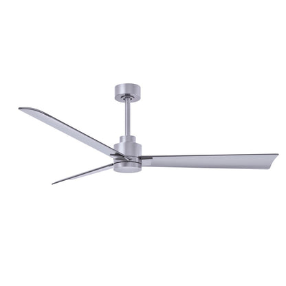 Matthews Fans Alessandra 56in 3-Blade Ceiling Fan | Transitional Textured Bronze and Walnut ABS | Bedroom & Living Room | Model AK-TB-WN-56