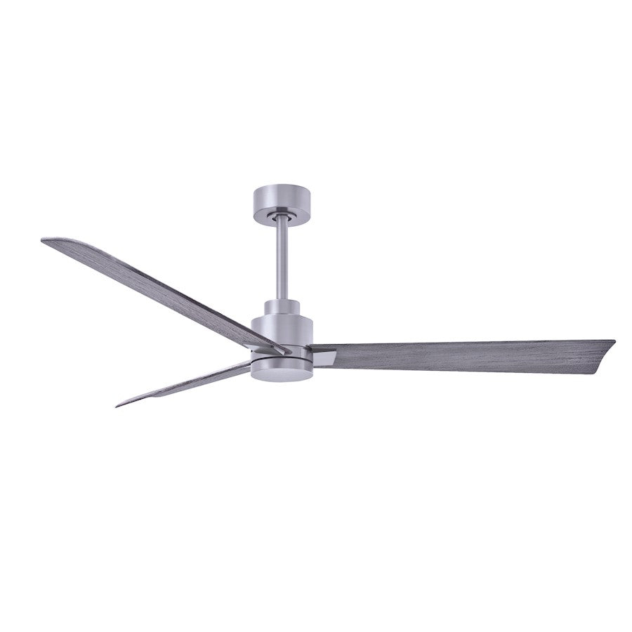 Matthews Fans Alessandra 56in 3-Blade Ceiling Fan | Transitional Textured Bronze and Walnut ABS | Bedroom & Living Room | Model AK-TB-WN-56