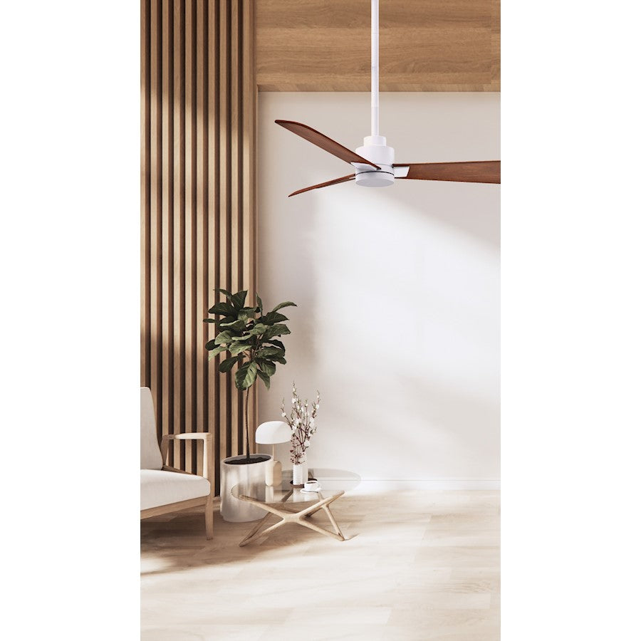 Matthews Fans Alessandra 72in 3-Blade Ceiling Fan | Transitional Textured Bronze and Walnut ABS | Great Room & Patio | Model AK-TB-WN-72