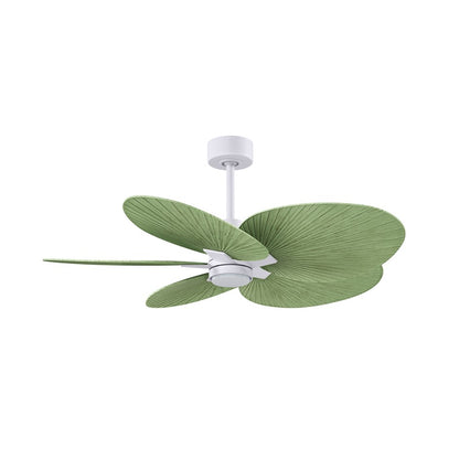 Matthews Fans Alessandra Tropical 48in 5-Blade Ceiling Fan | Textured Bronze and Palm Leaf ABS Blades | Covered Patio & Open | Model AKTPLK-TB-PL