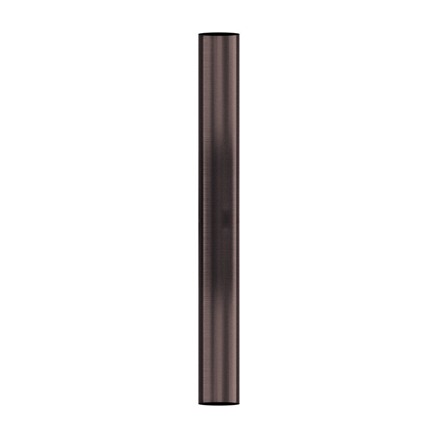 Matthews Fans Atlas 36in Downrod | Brushed Bronze Steel | High Ceiling Fan Mount | 1in Dia x 36in L | Model AT-36DR-BB