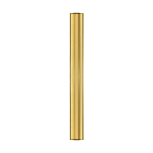 Matthews Fans Atlas 48in Downrod | Brushed Brass Steel | Ceiling Fan Extension for High Ceilings | 1 x 48 in | Model AT-48DR-BRBR