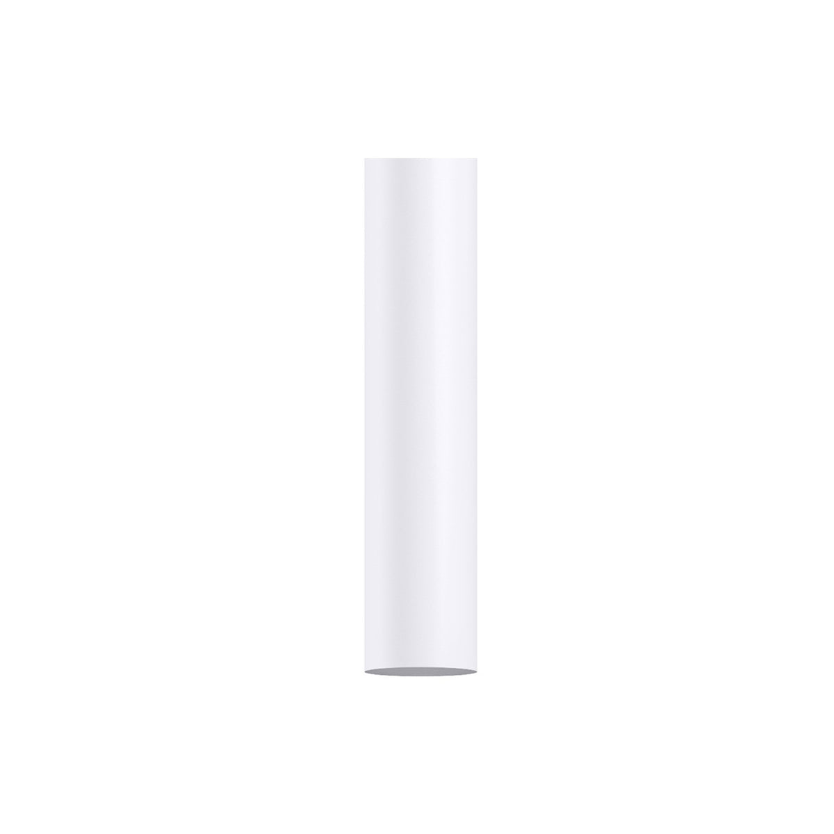 Matthews Fan Company Atlas 5in Down Rod | Gloss White Metal | Ceiling Fan Accessory for Damp Locations | 5in H | Model AT-5DR-WH