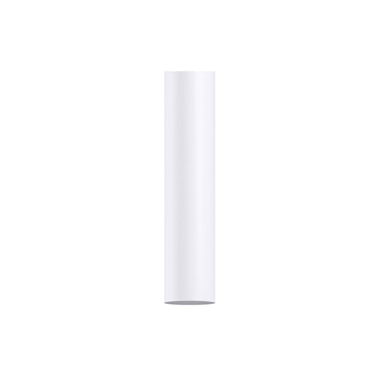 Matthews Fan Company Atlas 5in Down Rod | Gloss White Metal | Ceiling Fan Accessory for Damp Locations | 5in H | Model AT-5DR-WH
