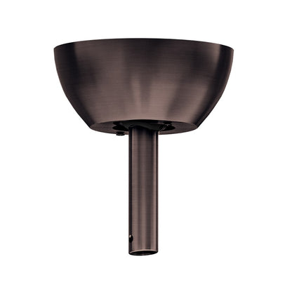 Matthews Fans Cathedral Ceiling Mount up to 60° Brushed Bronze | Cast Aluminum | Vaulted Ceiling Fan Mount | 5.5 x 2 in | Model AT-CathedralMt-BB