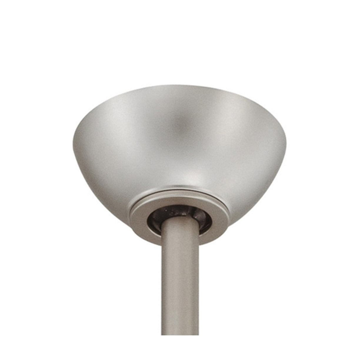 Matthews Fans Atlas Slant Ceiling Mount 29° | Brushed Nickel Metal | Sloped Ceiling Canopy | Model AT-SLANTMT-BN