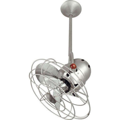Matthews Fan Company Bianca Directional 13in Ceiling Fan | Polished Brass Metal | Covered Patio & Porch | 13 x 13 x 13 in | Model BD-PB-MTL